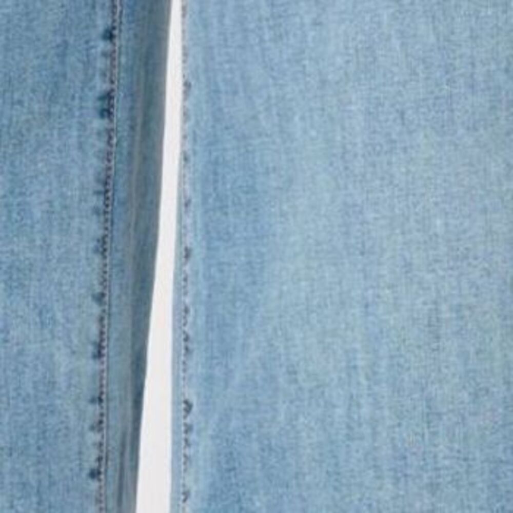 NYDJ Women's Pants Sz 16 High Rise Brodi Wide Leg Ankle Jean Cool Blue A694914 - Picture 2 of 4